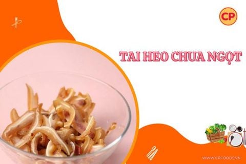 Làm nộm tai heo chua ngọt giòn ngon cho cả nhà