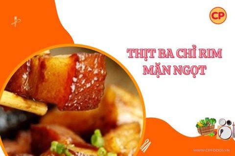 Thịt ba chỉ rim mặn ngọt, người kén ăn mấy cũng phải mê