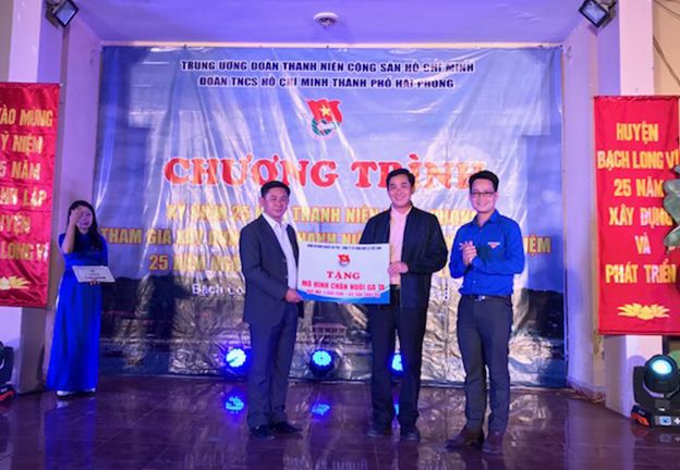 C.P. Việt Nam hướng về huyện đảo Bạch Long Vĩ