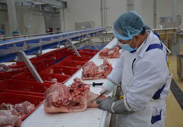 Doanh nghiệp đề xuất thành lập điểm phân phối thịt lợn an toàn