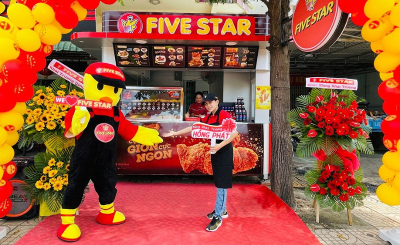 Five Star sắp đạt mục tiêu 1.000 điểm bán tại Việt Nam