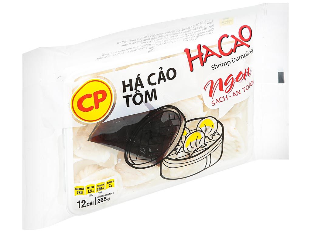 Há cảo tôm C.P khay 265g