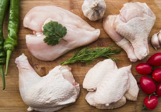 Bỏ túi cách tránh mua nhầm thịt gà kém chất lượng