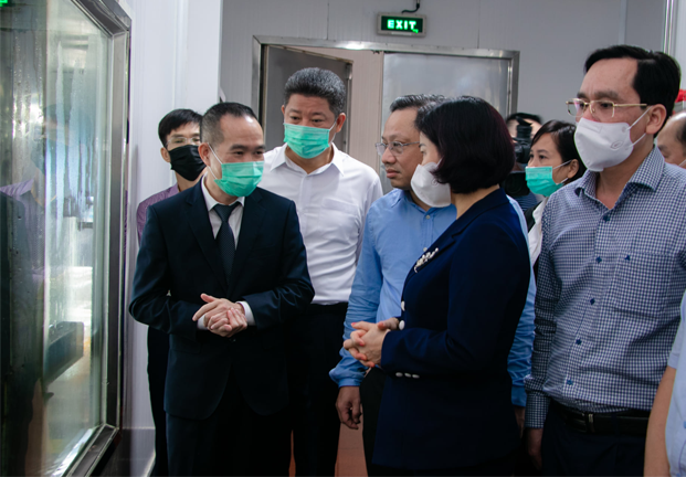 Phó Bí thư thường trực Thành ủy Hà Nội thăm Nhà máy Chế biến sản phẩm thịt Hà Nội