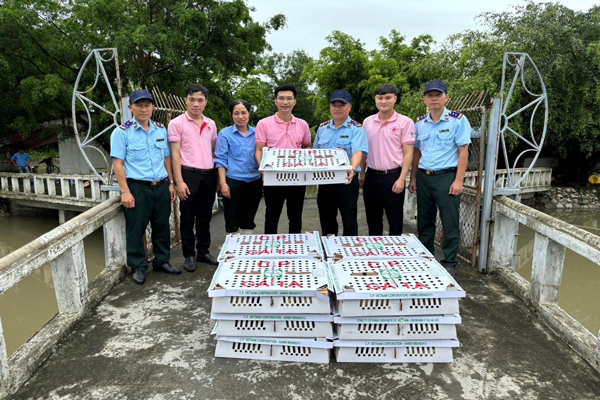 C.P.Việt Nam trao mô hình sinh kế cho thanh niên tại Hải Phòng