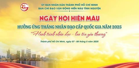 HƯỞNG ỨNG THÁNG NHÂN ĐẠO CẤP QUỐC GIA NĂM 2025