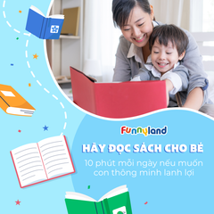Đọc sách cho bé nghe 10 phút mỗi ngày nếu muốn con thông minh lanh lợi!