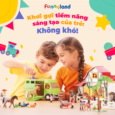 Khơi gợi tiềm năng sáng tạo của trẻ: Không khó!