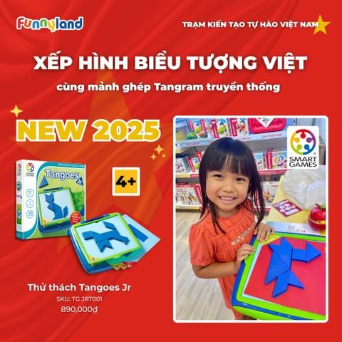 🇻🇳 Hành Trình Trí Tuệ Việt Nam – Trạm 2: Giải Mã Biểu Tượng Việt cùng Tangram từ SmartGames