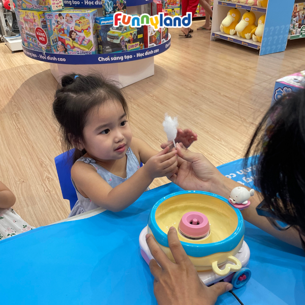Bé đã thử "Tự tay làm kẹo bông" hay chưa?