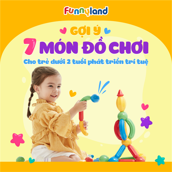 Gợi ý 7 món đồ chơi cho trẻ dưới 2 tuổi phát triển trí tuệ
