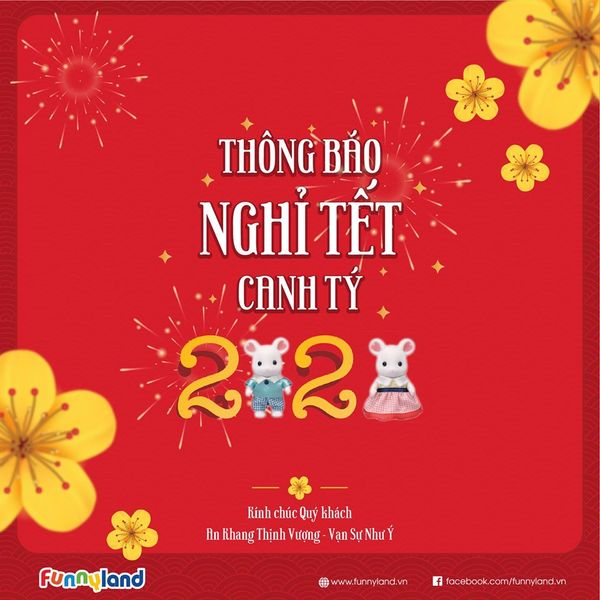THÔNG NGHỈ TẾT ÂM LỊCH CANH TÝ 2020