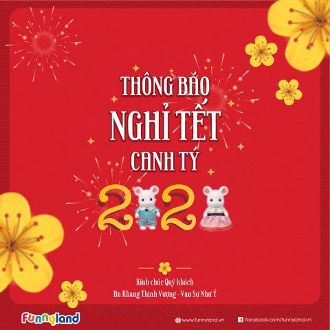 THÔNG NGHỈ TẾT ÂM LỊCH CANH TÝ 2020