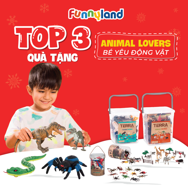 Gợi Ý Quà Tặng Cho Bé Yêu Động Vật