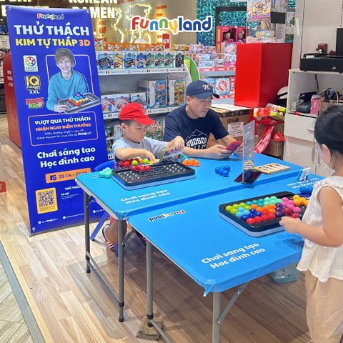 VƯỢT QUA THỬ THÁCH KIM TỰ THÁP 3D SMARTGAMES - TÍCH NGAY ĐIỂM THƯỞNG NHẬN VOUCHER QUÀ TẶNG