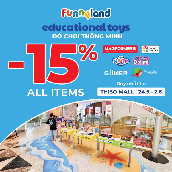SUMMER PARTY - Phá Đảo Mùa Hè Với Lễ Hội Đồ Chơi STEM tại Thiso Mall Sala