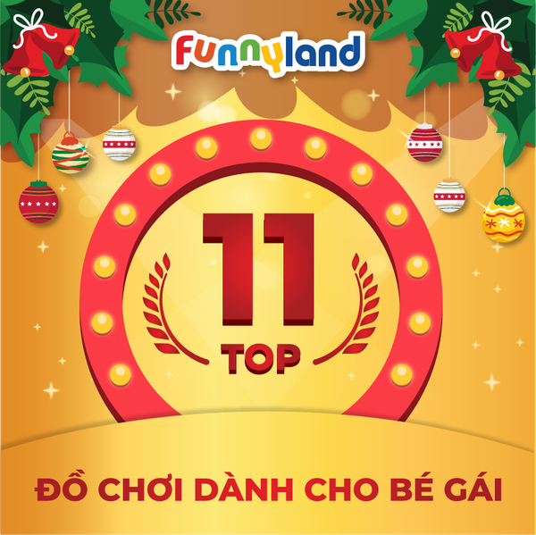 [TOP 11] GỢI Ý QUÀ TẶNG ĐỒ CHƠI NOEL CHO BÉ GÁI