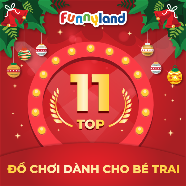 [TOP 11] GỢI Ý QUÀ TẶNG ĐỒ CHƠI NOEL CHO BÉ TRAI