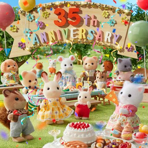 Mừng Sinh Nhật 35 Năm Sylvanian Families