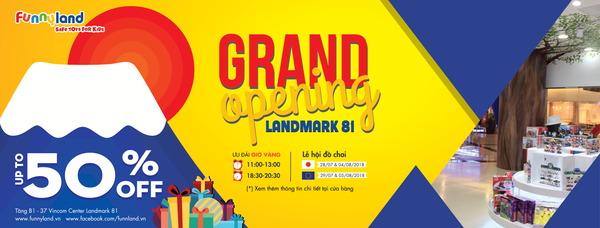 FUNNYLAND LANDMARK 81 CÓ GÌ ĐẶC BIỆT