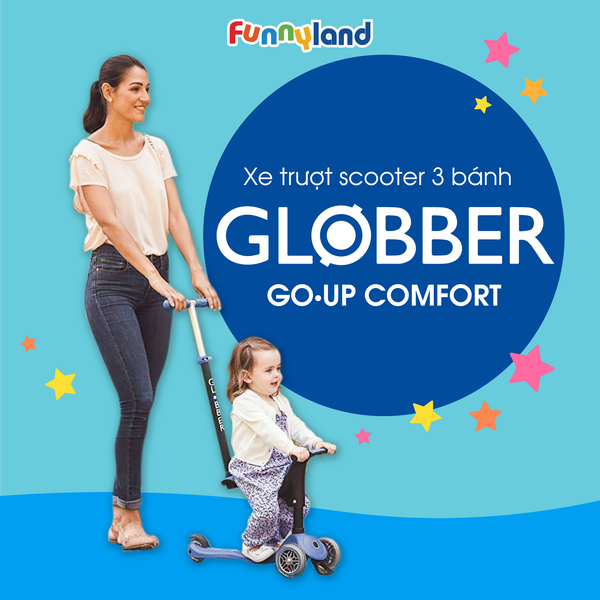 Scooter GLOBBER đa dụng GO-UP COMPORT