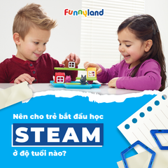 Nên cho trẻ bắt đầu học STEAM ở độ tuổi nào?