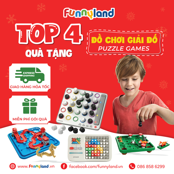 Gợi Ý Quà Tặng Puzzle Games - Đồ Chơi Giải Đố “Chơi Sáng Tạo, Học Đỉnh Cao”