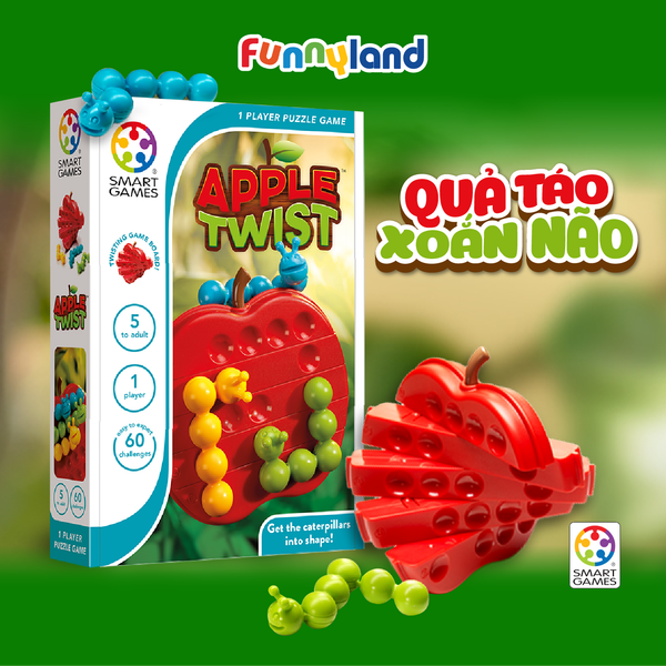 Hướng dẫn cách chơi Quả táo xoắn não Smartgames