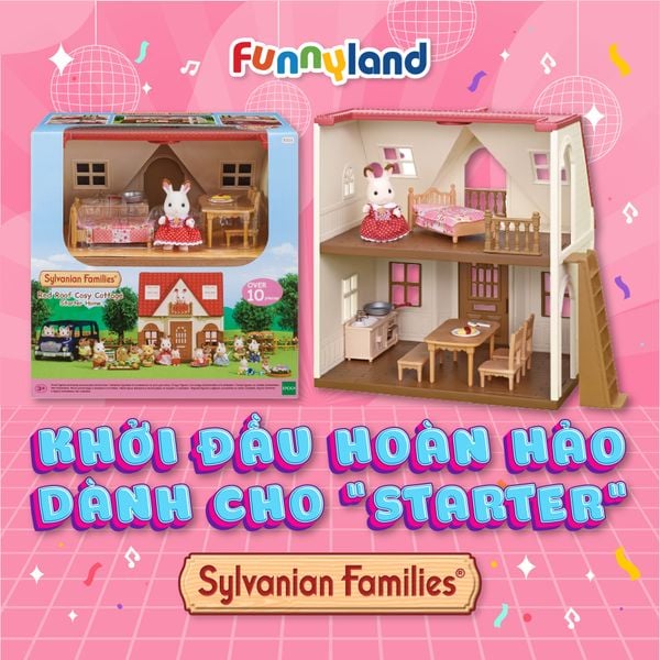Khởi đầu hoàn hảo dành cho "starter" Sylvanian Families