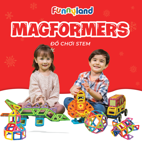 Gợi Ý Quà Tặng Đồ chơi STEM - Sáng tạo không giới hạn cùng Xếp hình nam châm Magformers