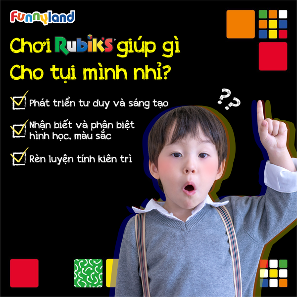 Chơi Rubik's giúp gì cho bé?
