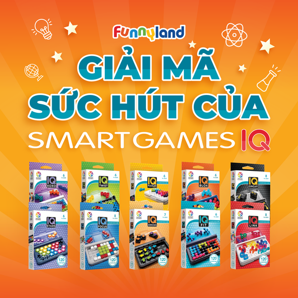Giải mã sức hút của "SMARTGAMES IQ"