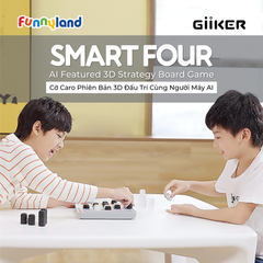 Khám Phá GiiKER Smart Four – Bàn Cờ Caro 3D Công Nghệ AI Thông Minh