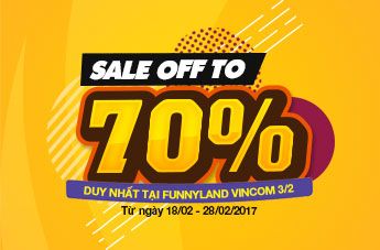 Duy Nhất Chỉ Có Tại FunnyLand Vincom 3/2