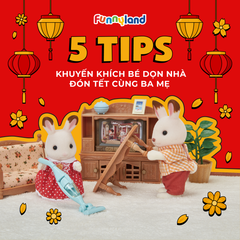 Mách mẹ 5 mẹo khuyến khích con trẻ cùng dọn nhà ngày tết