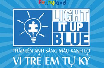 Cùng FunnyLand Thắp Đèn Xanh Lơ Vì Người Tự Kỷ