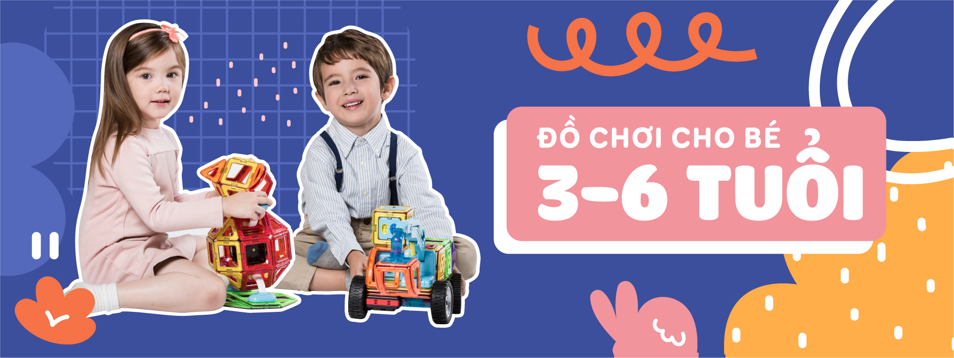 Bé gái 3-6 tuổi