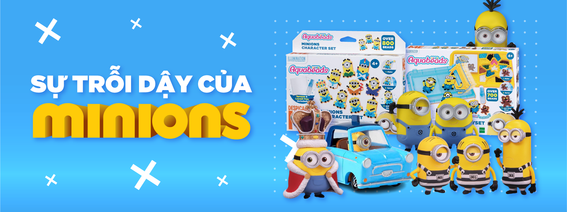 Đồ chơi nhân vật phim Minions Sự trỗi dậy của Gru Funnyland