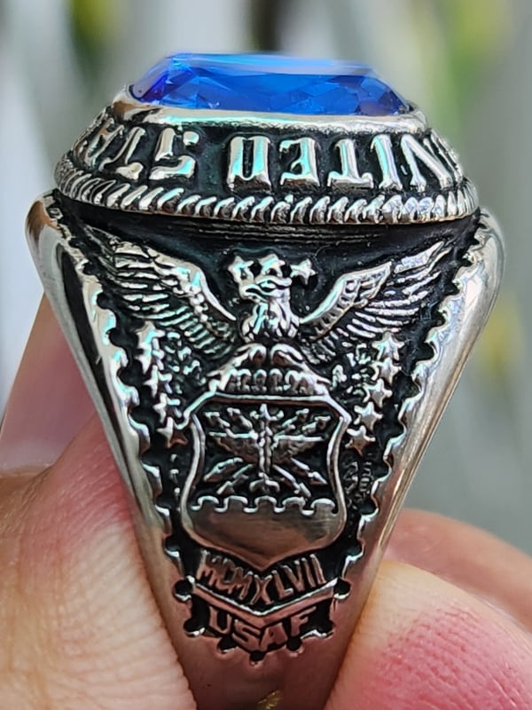 nhẫn mỹ quân đội xưa jostens airforce