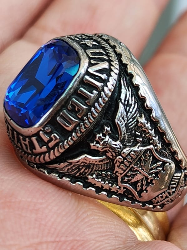 nhẫn mỹ quân đội xưa jostens airforce