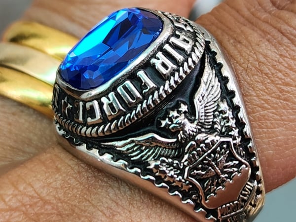 nhẫn mỹ quân đội xưa jostens airforce