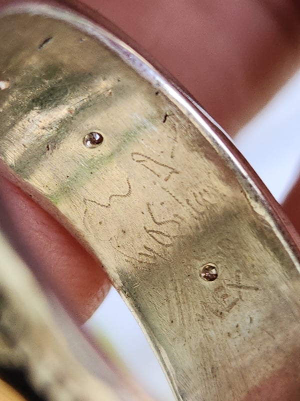 nhẫn mỹ xưa diamond vàng 10k 925 Mexico