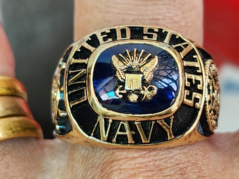 nhẫn mỹ xưa hải quân Navy 1959 1963