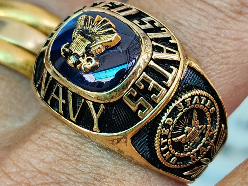 nhẫn mỹ xưa hải quân Navy 1959 1963
