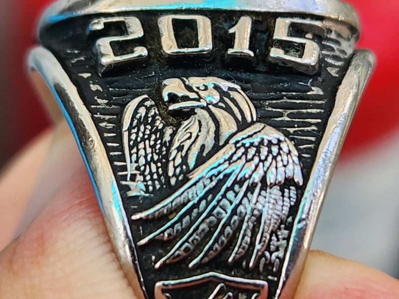 nhẫn mỹ xưa hợp kim Keystone val năm 2015