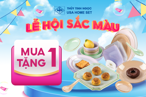 LỄ HỘI SẮC MÀU – MUA 1 TẶNG 1 CỰC CHẤT CÙNG THỦY TINH NGỌC!