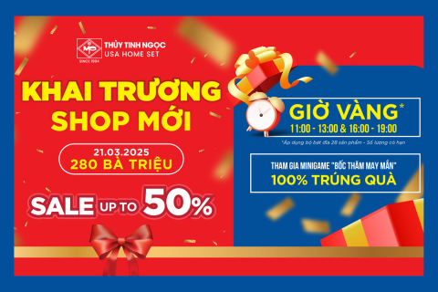 KHAI TRƯƠNG SHOP MỚI - NHẬN NGAY DEAL HỜI!!!