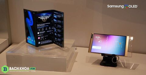 Samsung trình diễn loạt màn hình gập của tương lai tại CES 2022