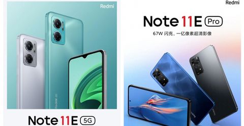 Redmi Note 11E 5G và 11E Pro ra mắt, thiết kế đẹp mê ly, giá rẻ