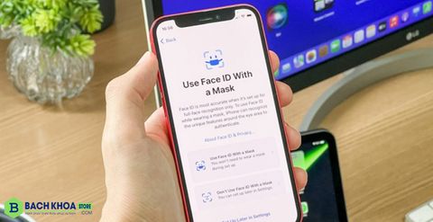 iOS 15.4 cho phép người dùng iPhone mở khoá FaceID khi đeo khẩu trang